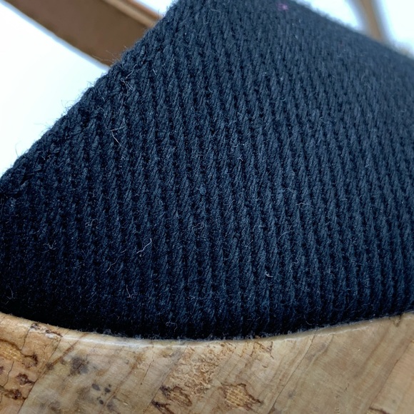 Catwalk Braided Open Toe Wedge Blue Tan Brown 10 - Picture 2 of 9